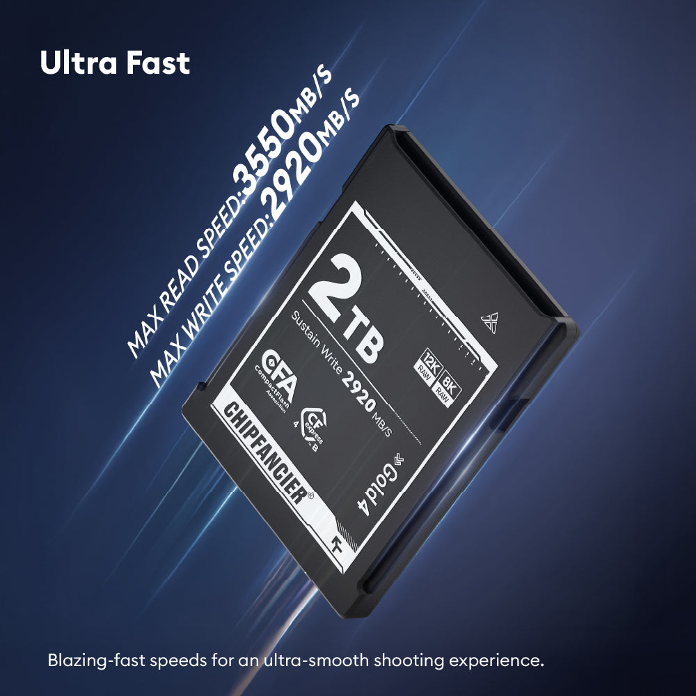 CHIPFANCIER  CFexpress Type B 4.0 Memory Card VPG400