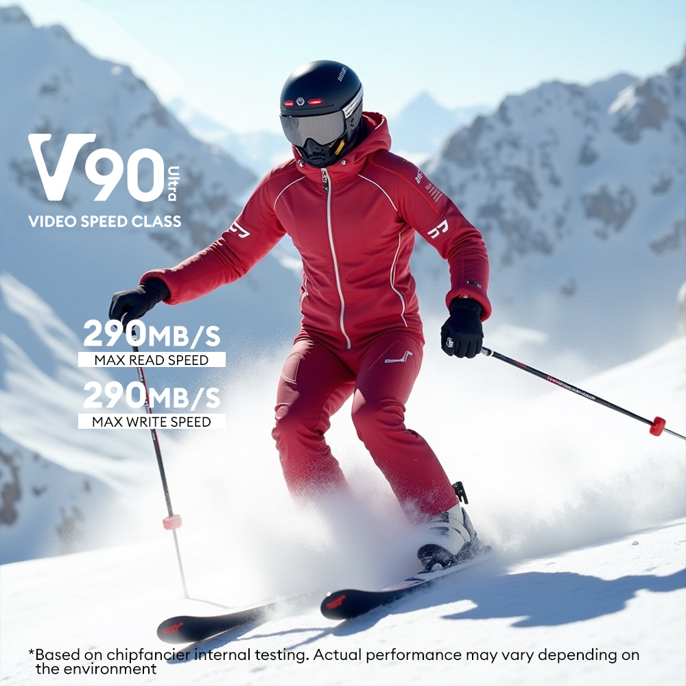 CHIPFANCIER V90 SDXC Memory Card