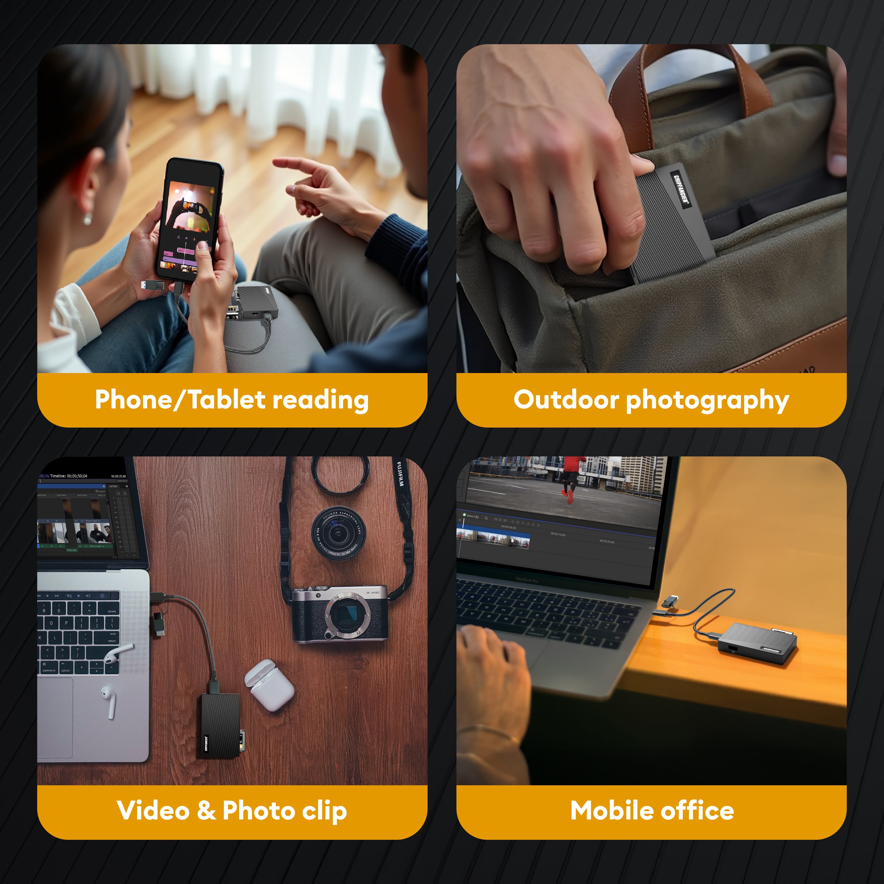 Multi-All-in-One Multifunctional Card Reader USB3.2 GEN2