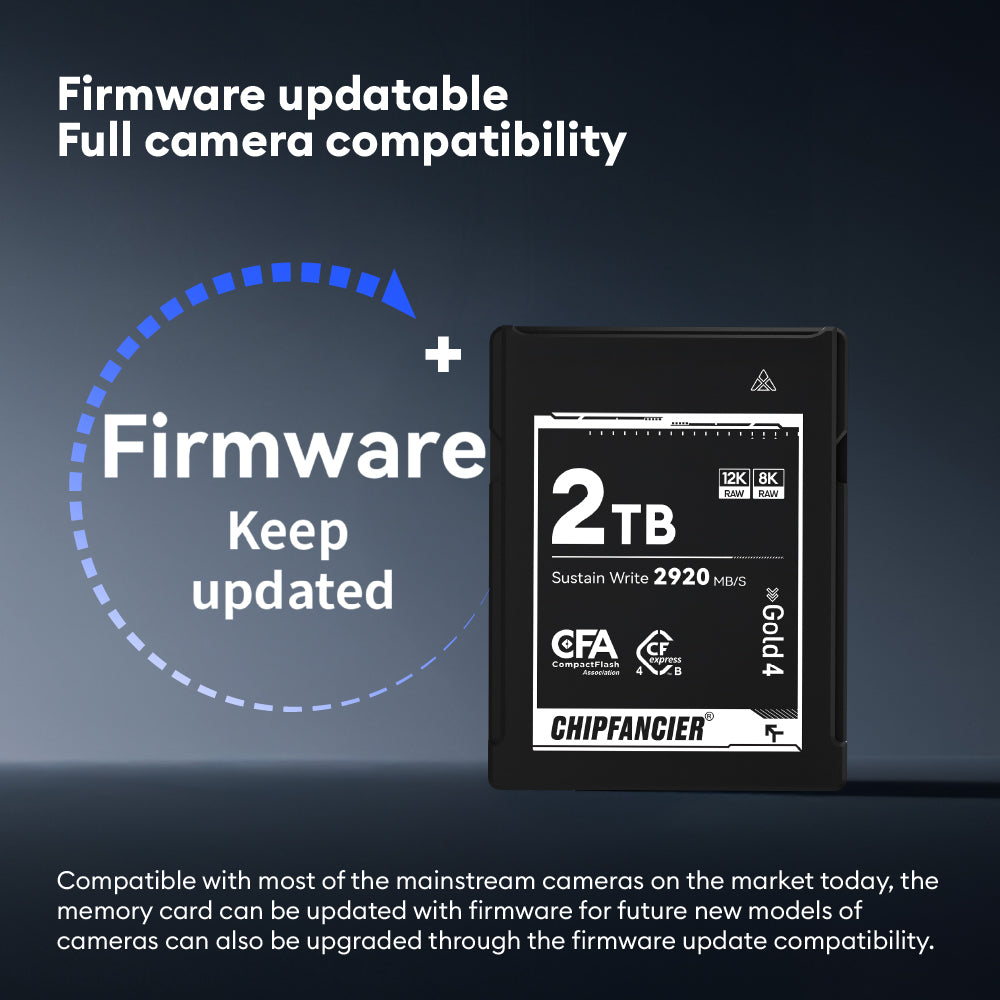 CHIPFANCIER CFexpress Type B 4.0 Memory Card VPG400
