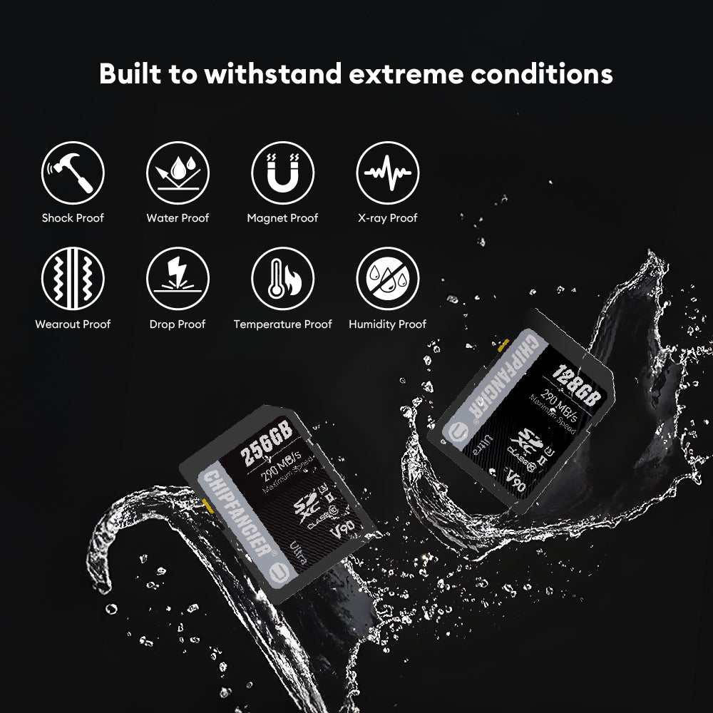 CHIPFANCIER V90 SDXC Memory Card